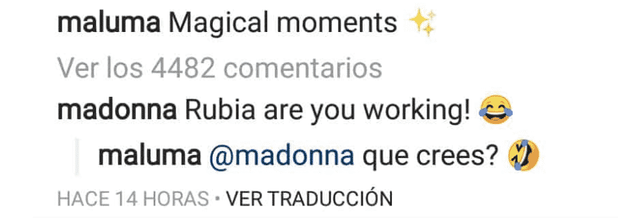 madonna maluma